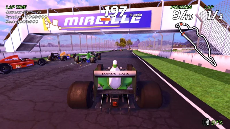 Závodní hra 4PGP vyjde v červnu pro PlayStation 5