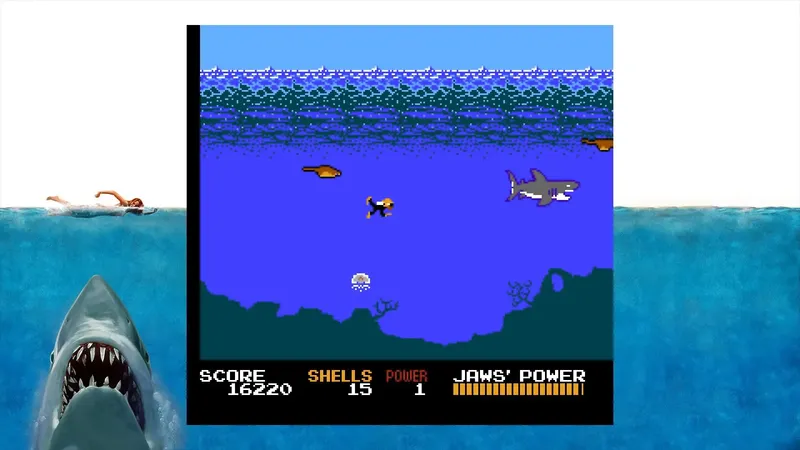 Oznámena hra Jaws: Retro Edition pro PS5 a Nintendo Switch