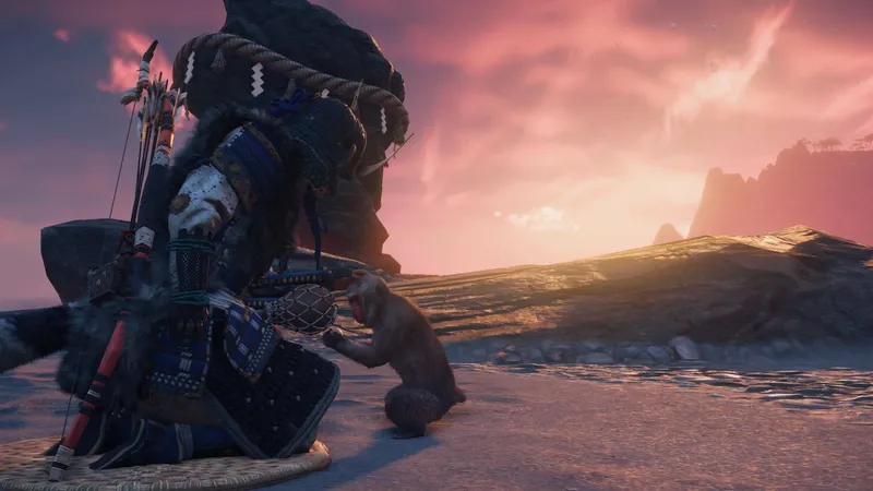 Hra Ghost of Tsushima Director's Cut na PC bude mít jako první speciální PlayStation menu