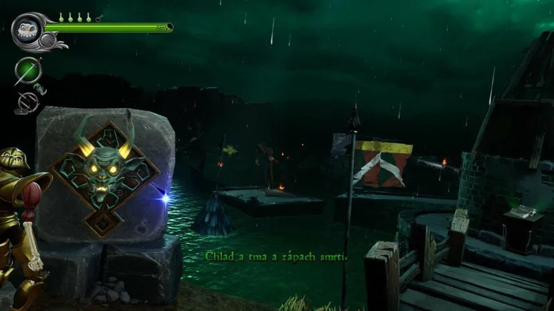 Gameplay video s ukázkou české lokalizace hry MediEvil