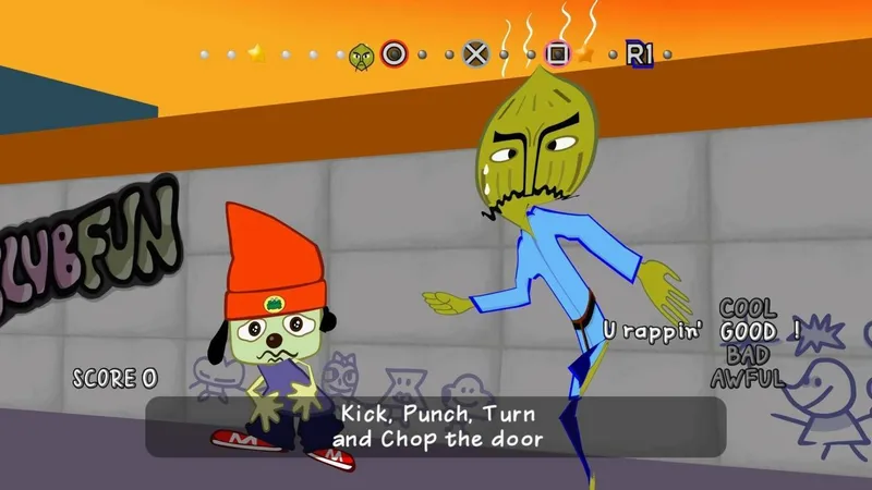 Podívejte se na 30 minut z nedávno vydané hry PaRappa The Rapper Remastered
