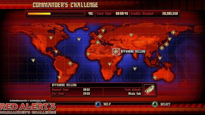 Command & Conquer Red Alert 3: Commanders Challenge
