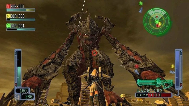 Earth Defense Force 2017 Portable vyjde v lednu i v Evropě