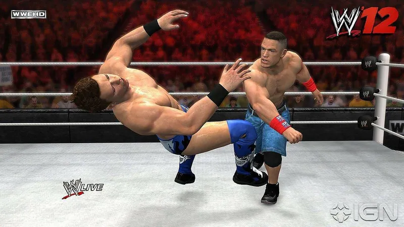 WWE 12 odhaluje seznam bojovníků