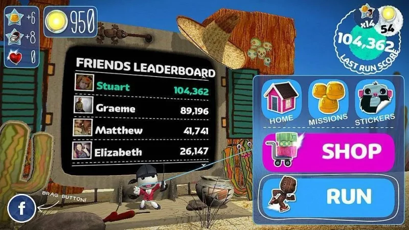 Sony oznámila hru Run Sackboy! Run! pro PlayStation Vita