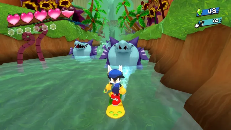 První minuty z hraní remasteru plošinovky Klonoa: Door to Phantomile 