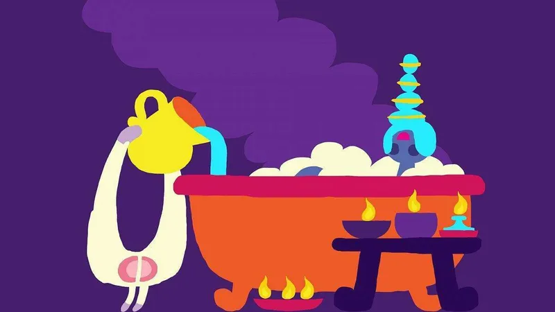 Oznámena indie hra Hohokum pro Playstation 4, PS3 a PSV