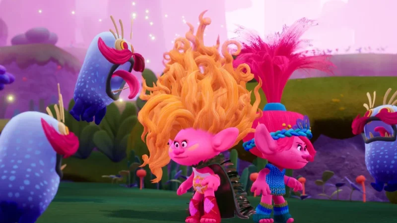 Oznámena plošinovka DreamWorks Trolls Remix Rescue