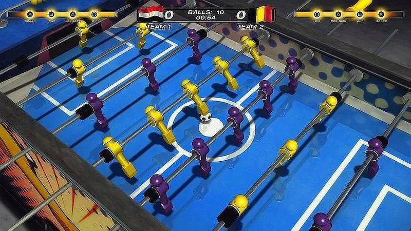 Dnes vychází na PSN česká hra Foosball 2012
