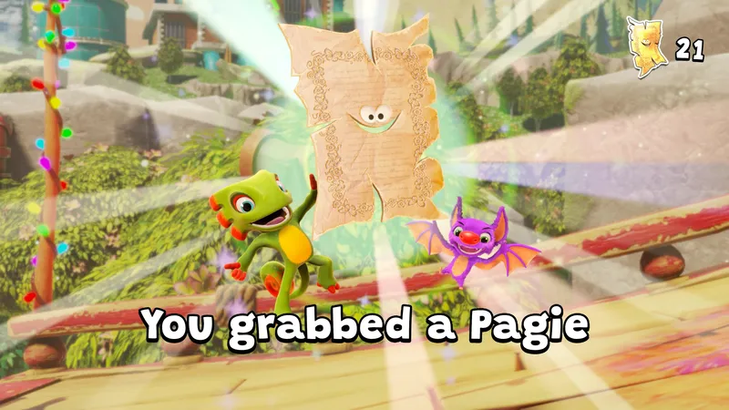 Launch trailer na vycházející plošinovku Yooka-Replaylee