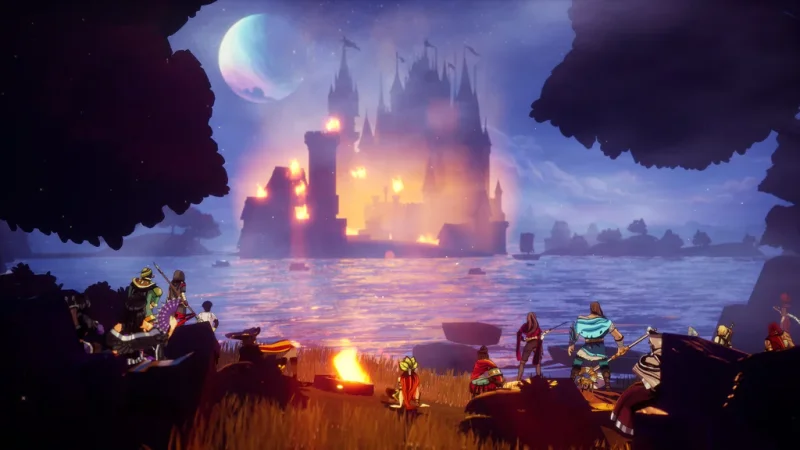 Oznámena taktická tahová RPG hra Calame