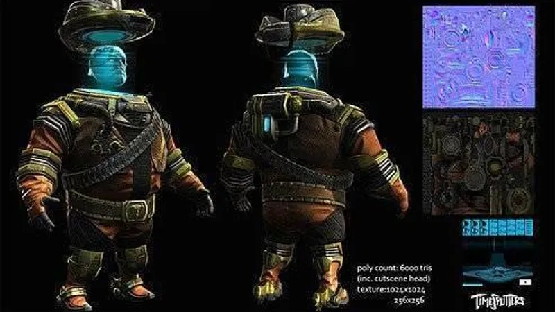 TimeSplitters 4 na artworcích 