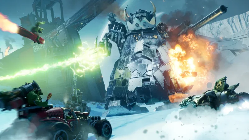 Multiplayerová závodní hra Warhammer 40,000: Speed Freeks míří na konzole