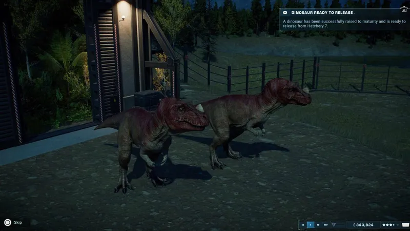 Jurassic World Evolution 2 bude mít větší mapy