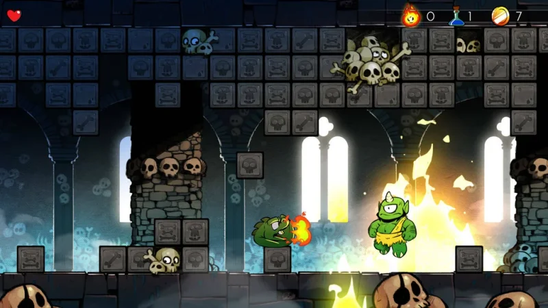 Akční plošinovka Wonder Boy: The Dragon’s Trap nabídne i retro zobrazení