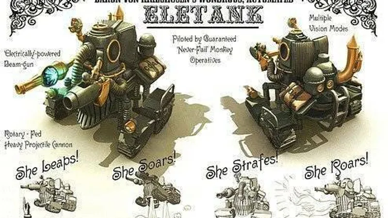 TimeSplitters 4 na artworcích 