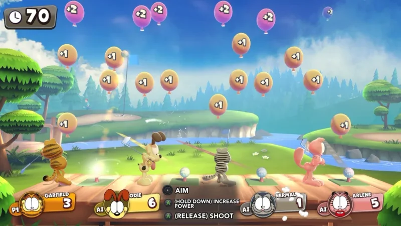 Oznámena party hra Garfield Lasagna Party, vyjde ještě letos