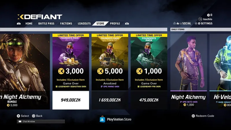 Free-to-play akce XDefiant od Ubisoftu nebude obsahovat pay-to-win mechaniky 