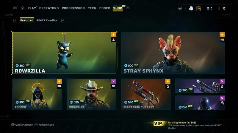 Tom Clancy’s Rainbow Six Extraction