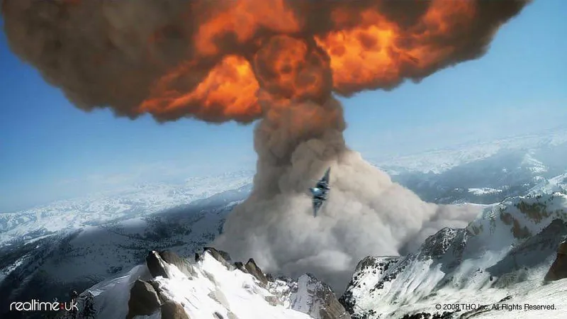 Obrázky ze zrušeného Stormbirds 