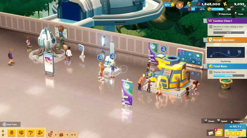 Hra Two Point Museum dostane rozšíření Zooseum začátkem prosince 