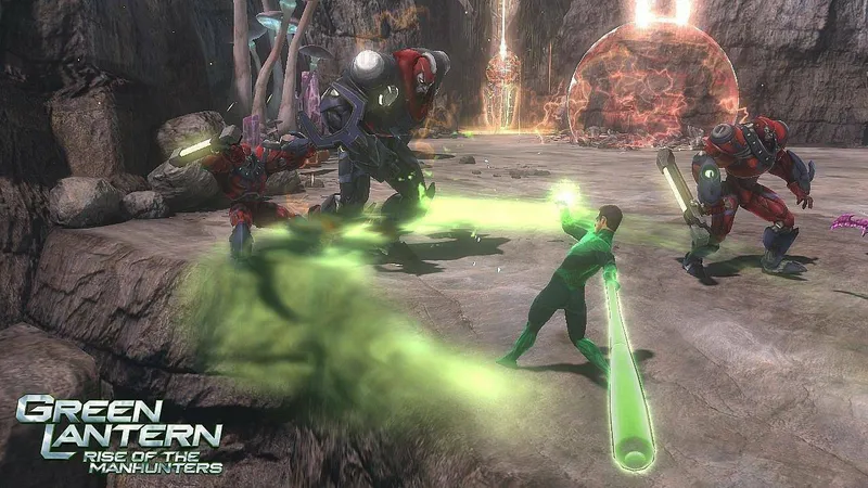 Green Lantern: Rise of the Manhunters GC trailer