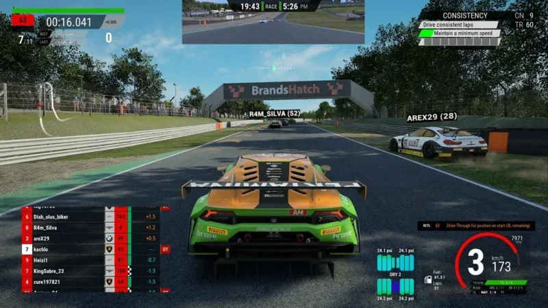 Závodní hra Assetto Corsa Competizione vyjde začátkem příštího roku pro next-gen konzole