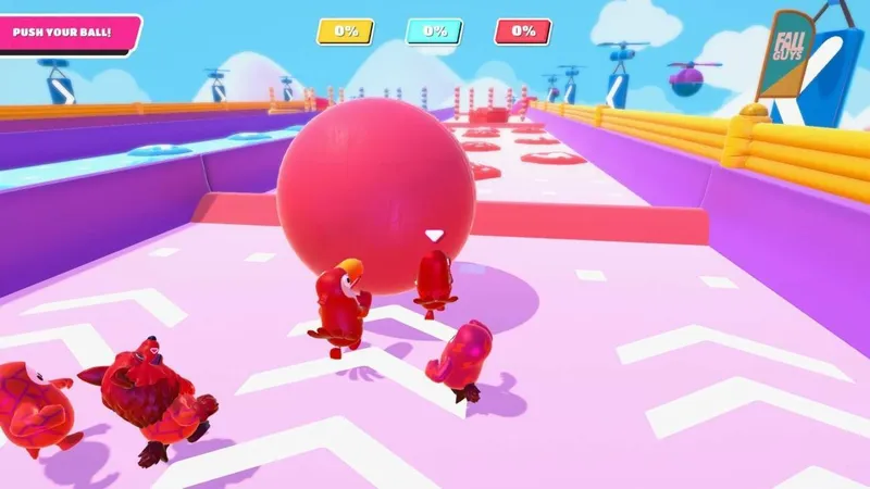 Hra Fall Guys dostane event Spartan Showdown