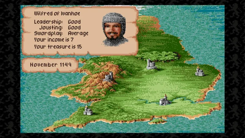 Strategická dobrodružná hra Defender of the Crown: The Legend Returns hlásí návrat