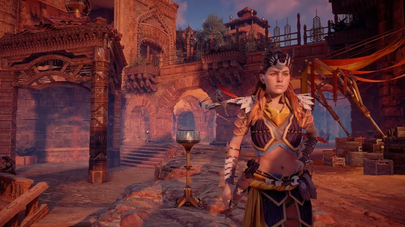 Test hry Horizon Zero Dawn na konzoli PlayStation 5