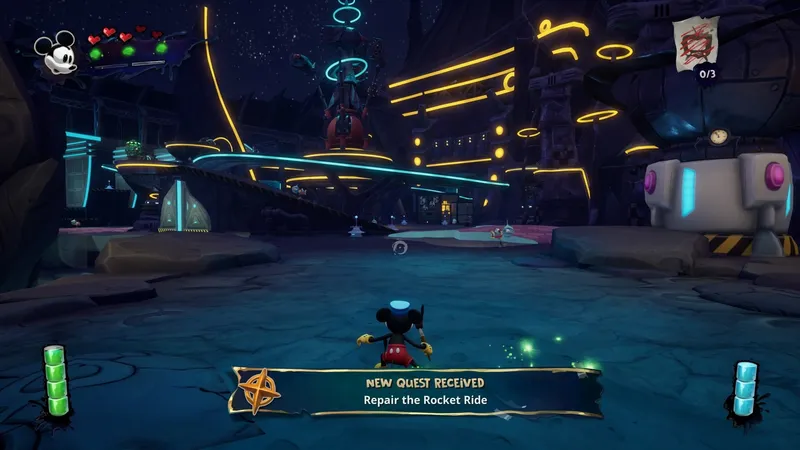 První minuty z hraní hry Disney Epic Mickey: Rebrushed