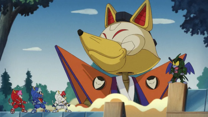 Oznámena hra Samurai Pizza Cats: Blast from the Past! podle anime seriálu 