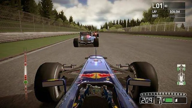 Srovnání výdrže baterie u 3DS a Vity – F1 2011