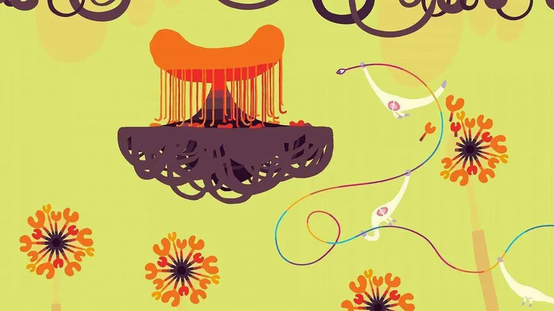 Oznámena indie hra Hohokum pro Playstation 4, PS3 a PSV