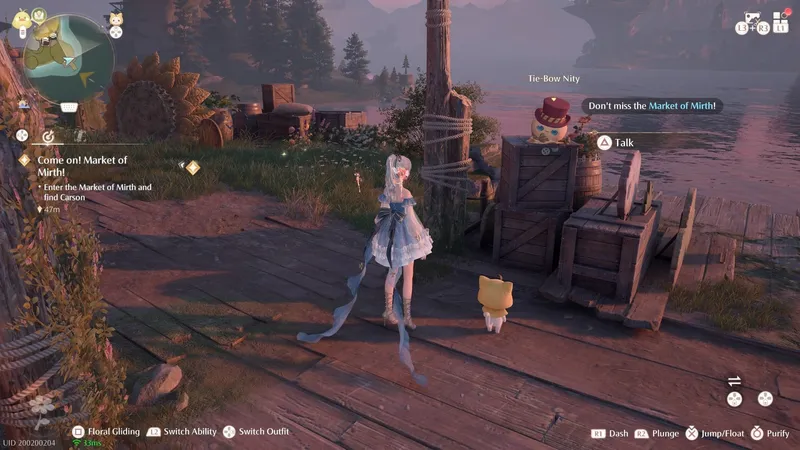 Hra Infinity Nikki dostane tento týden zatím největší update, přidá nové regiony i luk 