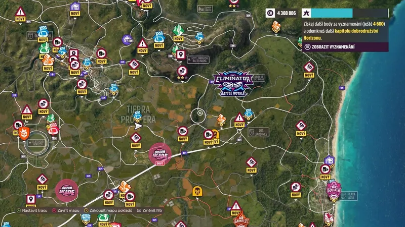 Pro hraní Forza Horizon 5 na PS5 bude potřeba Microsoft účet