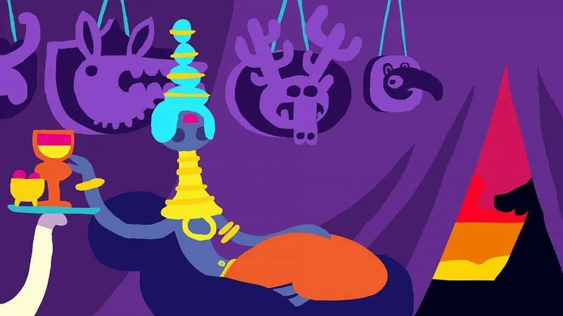 Oznámena indie hra Hohokum pro Playstation 4, PS3 a PSV