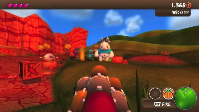 Oznámena hra Blast ‘Em Bunnies pro Playstation 4, PSV a 3DS