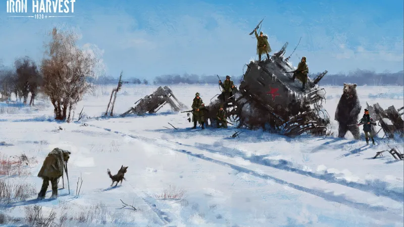 Oznámena strategie Iron Harvest pro PS4 a Xbox One
