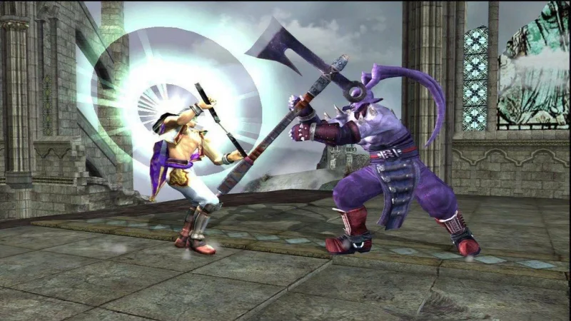 SoulCalibur II HD Online Gameplay Video - Nightmare vs. Ivy