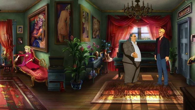Záběry z adventury Broken Sword 5: The Serpent's Curse