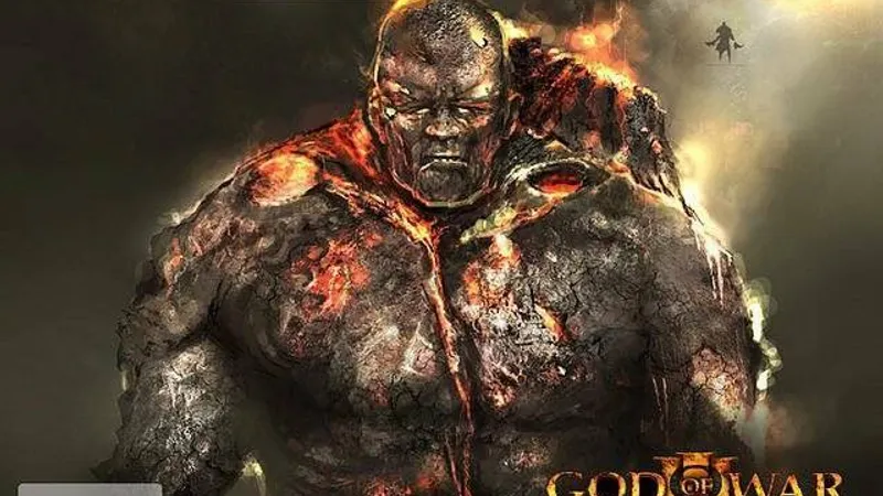 God of War 3 artworky