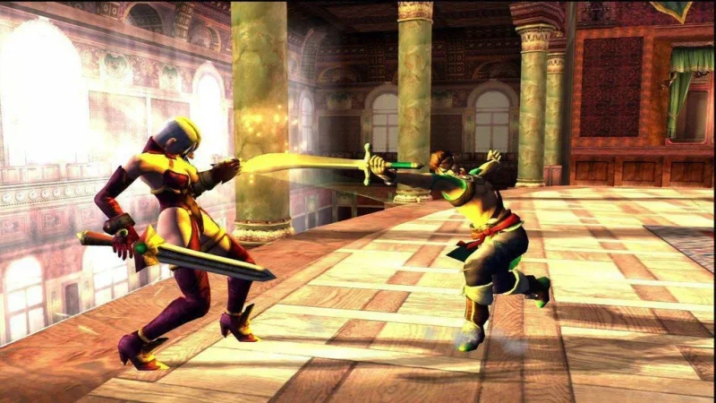 SoulCalibur II HD Online Gameplay Video - Nightmare vs. Ivy