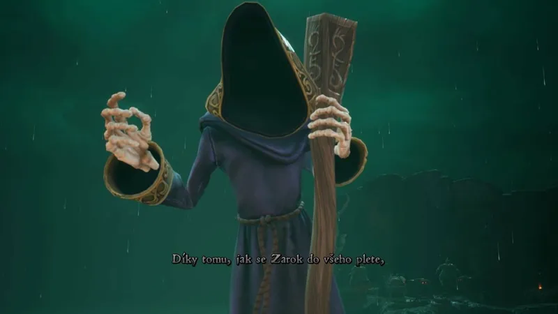 Gameplay video s ukázkou české lokalizace hry MediEvil