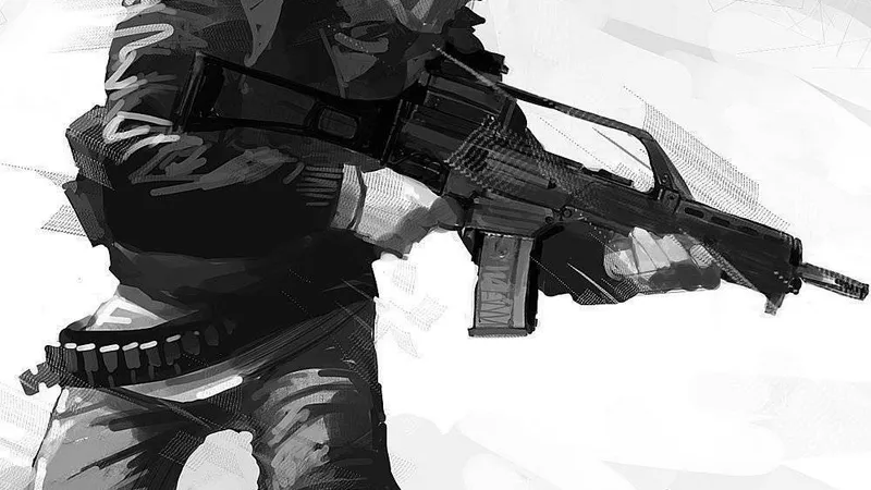 Dva obrázky ze zrušené akce BLACK 2