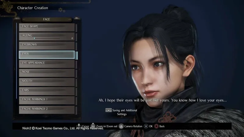 Launch trailer na akci Nioh 2