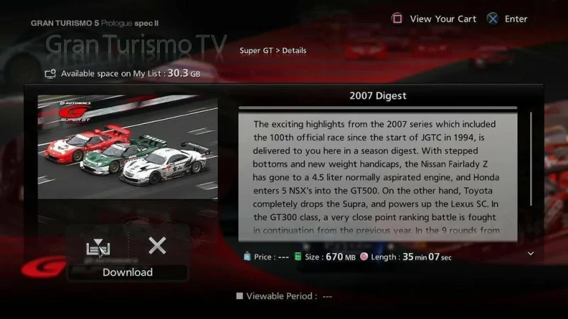 Gran Turismo 5 Prologue