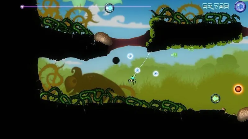 Pavoučí dobrodružství Alien Spidy na podzim