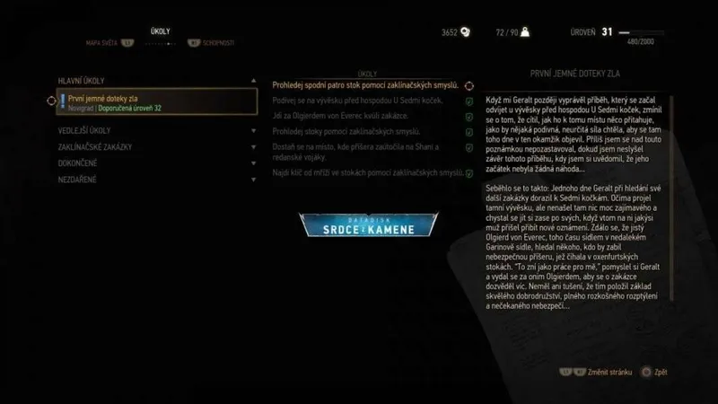 Zaklínač 3: Divoký hon – Srdce z kamene