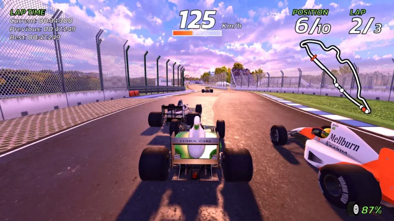 Závodní hra 4PGP vyjde v červnu pro PlayStation 5